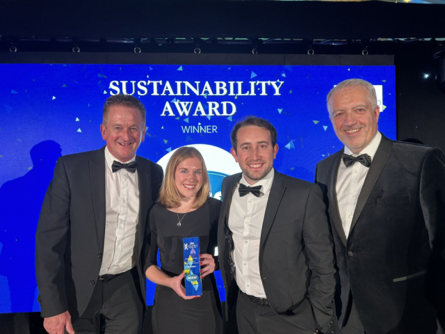 Winners of Sustainability at the Chad Business Excellence Awards!