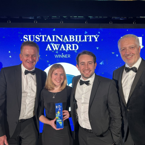 Winners of Sustainability at the Chad Business Excellence Awards!