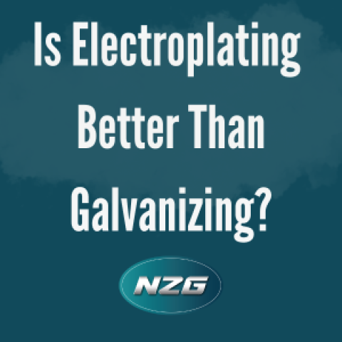 Is Electroplating better than galvanizing?